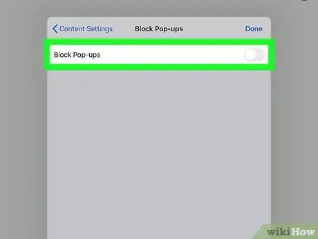 Image titled Disable Pop Up Blocker on iPad Step 9