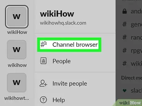 Image titled Join a Channel on Slack Step 9