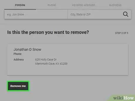 Image titled Remove Your Listing on WhitePages Step 10