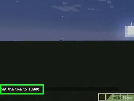 Image titled Set Time to Night in Minecraft Step 4