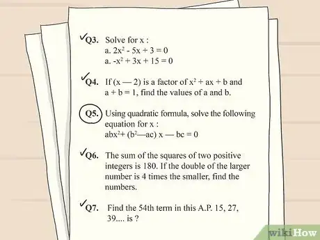 Image titled Ace a Math Test Step 6