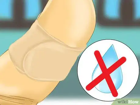 Image titled Make a Band Aid Stay on While Wet Step 3