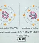Calculate Atomic Mass