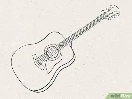 Image titled Draw an Acoustic Guitar Step 14