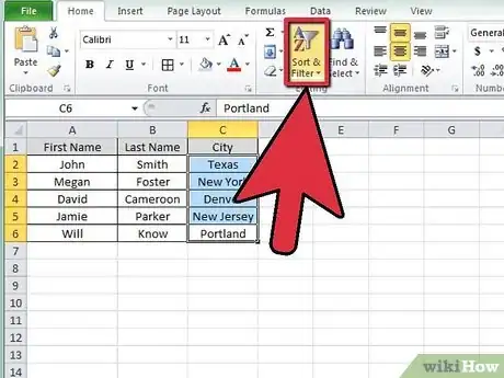 Image titled Sort a List in Microsoft Excel Step 6