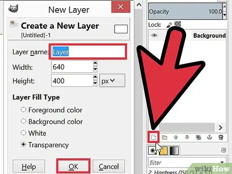 Image titled Add Layers in GIMP Step 4