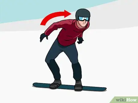 Image titled Perform a Carve on a Snowboard Step 4