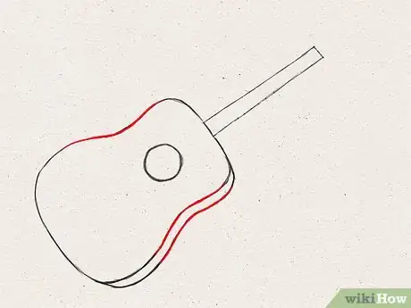 Image titled Draw an Acoustic Guitar Step 13