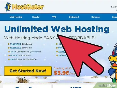 Image titled Create Your First Website Step 2