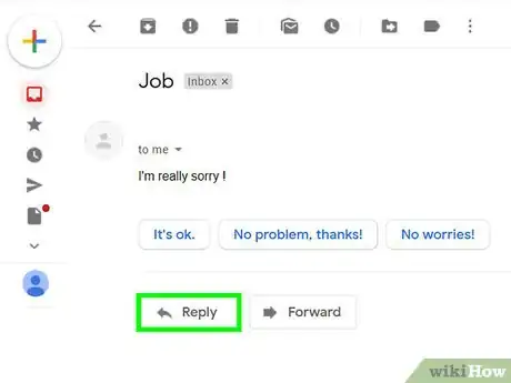 Image titled Respond to a Job Rejection Email Step 1