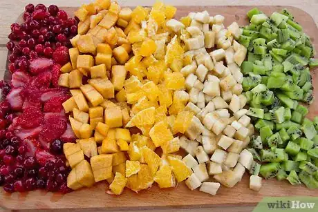 Image titled Make Rainbow Fruit Salad Step 1