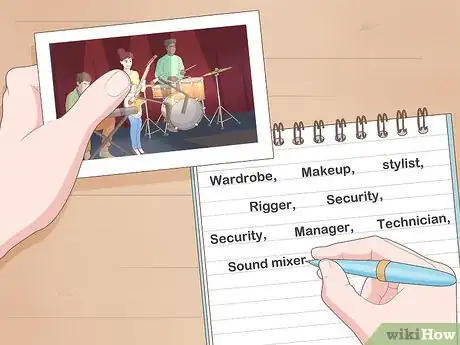 Image titled Become a Band Roadie Step 1