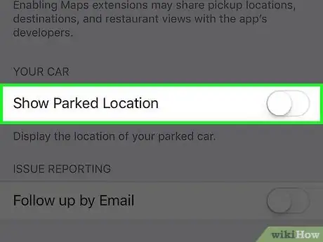 Image titled Hide the Location of Your Parked Car on iPhone Maps Step 3