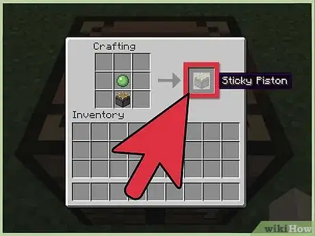 Image titled Build a Piston Drawbridge in Minecraft Step 2