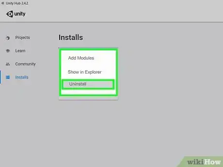 Image titled Uninstall Unity on Windows Step 4