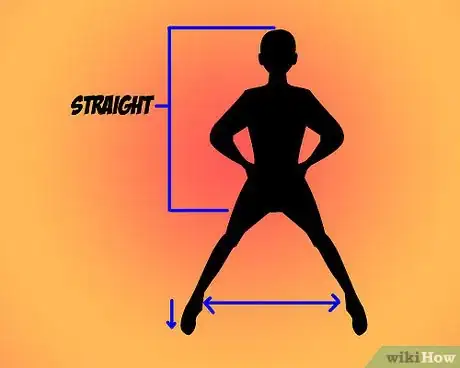 Image titled Do the Horse Stance in Kung Fu Step 1