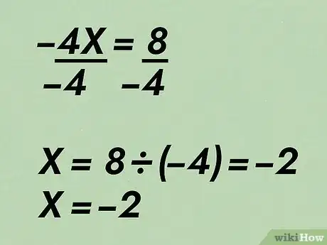 Image titled Solve Two Step Algebraic Equations Step 5