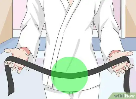 Image titled Tie an Aikido Belt Step 1