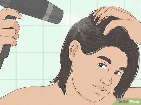 Image titled Blow Dry Men's Hair Step 6