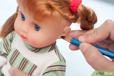 Image titled Pierce an American Girl Doll's Ears Without Pay Step 2