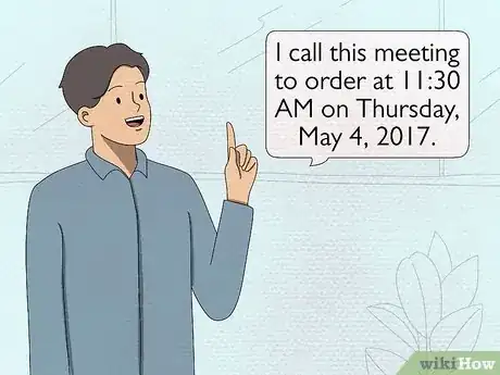 Image titled Call a Meeting to Order Step 7