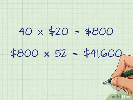 Image titled Calculate Annual Salary from Hourly Wage Step 3