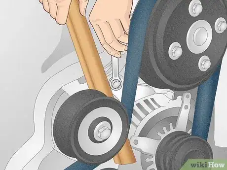 Image titled Tighten a Drive Belt Step 4