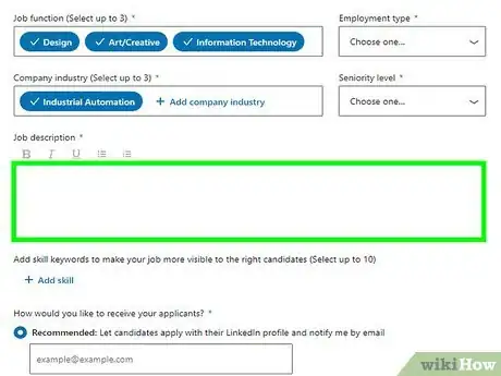 Image titled Post a Job Opening to LinkedIn Step 2
