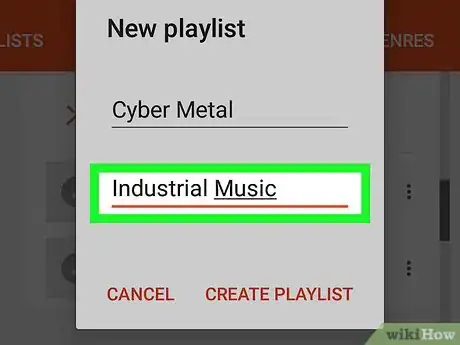 Image titled Create a Google Play Music Playlist on Android Step 9