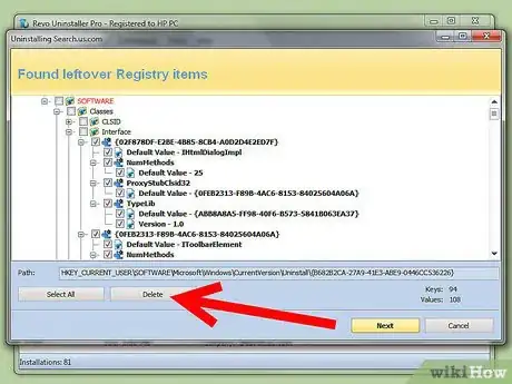 Image titled Uninstall Using Revo Uninstaller Step 6Bullet1
