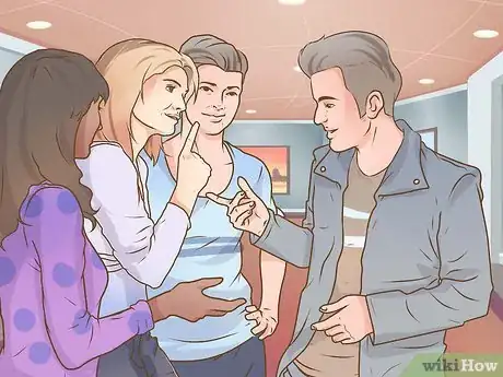 Image titled Talk to a Girl in a Group Step 10