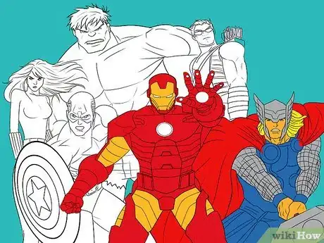 Image titled Draw the Avengers Step 15