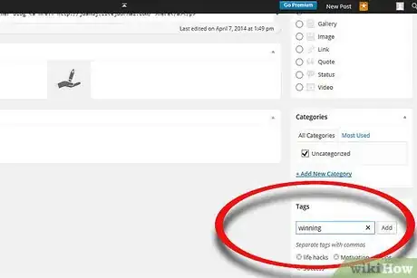 Image titled Add a New Post in Wordpress Step 8