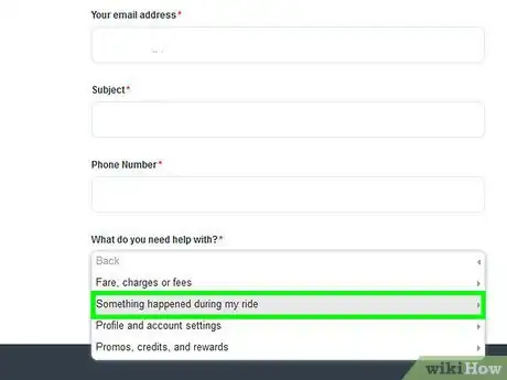 Image titled Report a Lyft Driver Step 10