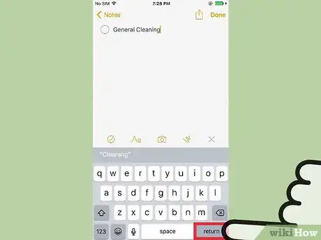 Image titled Create a to Do List in iPhone Notes Step 5