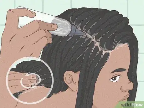 Image titled Wash Faux Locs Step 12