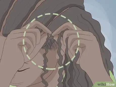 Image titled Do Feed In Braids on Yourself Step 10