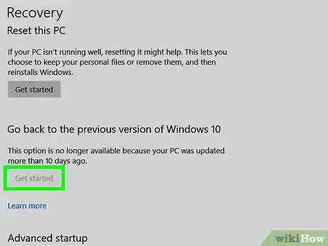 Image titled Downgrade from Windows 10 Step 5