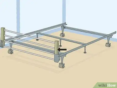 Image titled Put Together a Metal Bed Frame Step 8