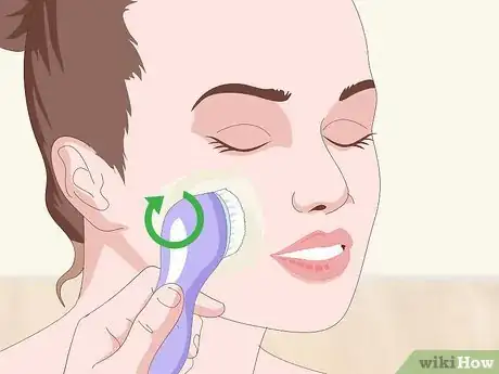 Image titled Use a Facial Brush Step 4