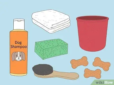 Image titled Give a Small Dog a Bath Step 1