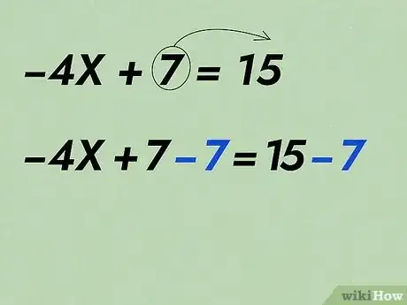Image titled Solve Two Step Algebraic Equations Step 2