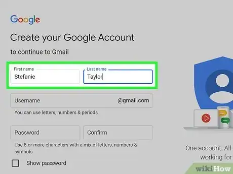 Image titled Create a Gmail Account Step 3