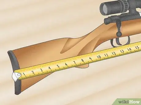 Image titled Measure the Length of Your Pull for a Rifle Step 2