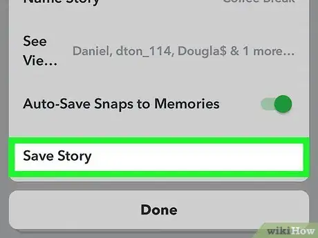 Image titled Create a Private Story on Snapchat Step 17
