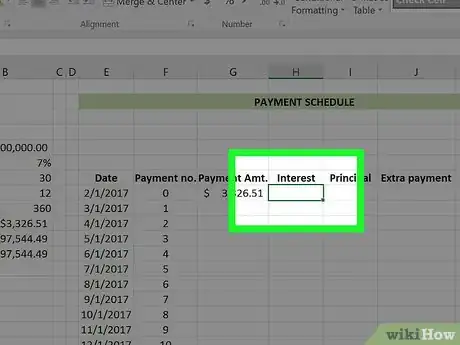 Image titled Create a Mortgage Calculator With Microsoft Excel Step 16