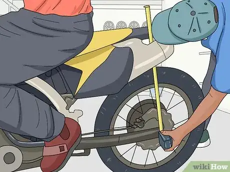 Image titled Set Sag on a Dirt Bike Step 5