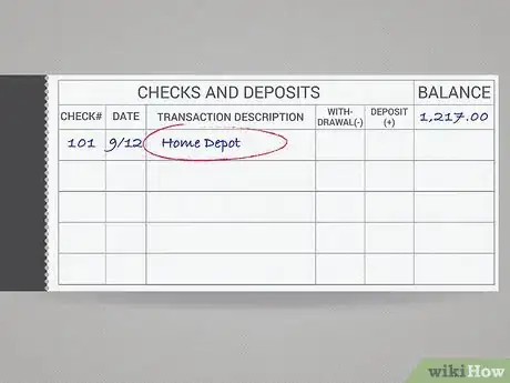 Image titled Fill Out a Checkbook Step 5
