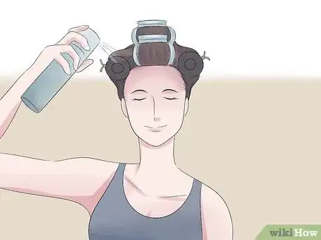 Image titled Style Hair With Hot Rollers Step 6