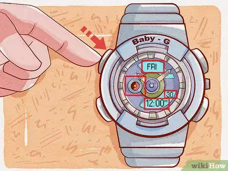 Image titled Set the Time on a Baby G Watch Step 10